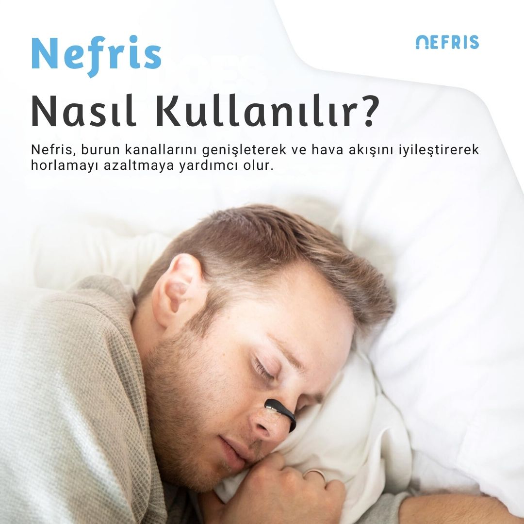 "NEFRİS" Manyetik Burun Bantları